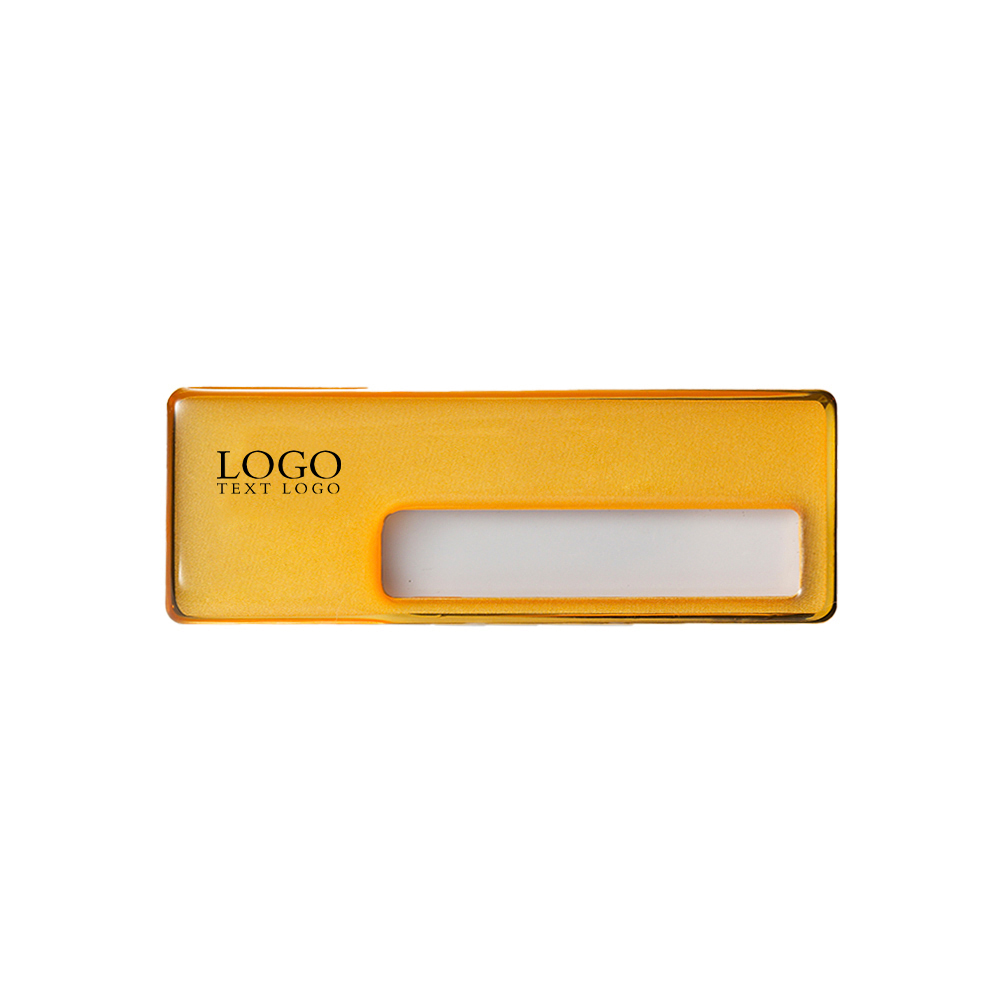 Epoxy Plastic Name Tags Logo