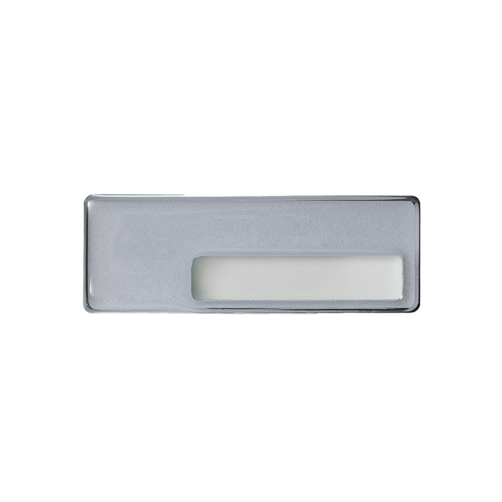 Epoxy Plastic Name Tags Sliver