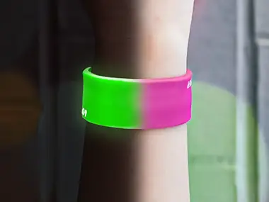 Light Up SlapBracelets for Night Activities