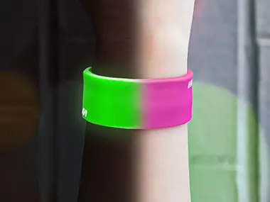 Light Up SlapBracelets for Night Activities