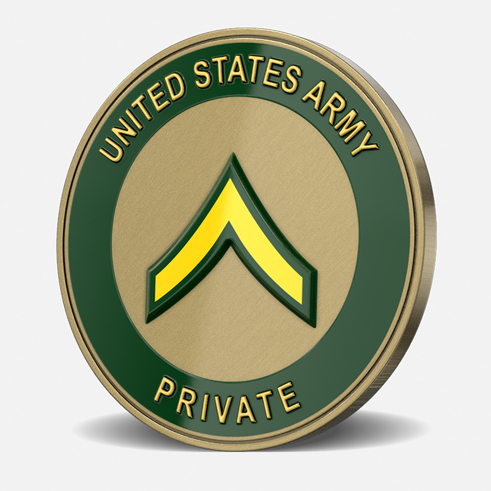 US Army Private Coin