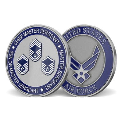US Air Force Senior Non Commissioned Officers Coin