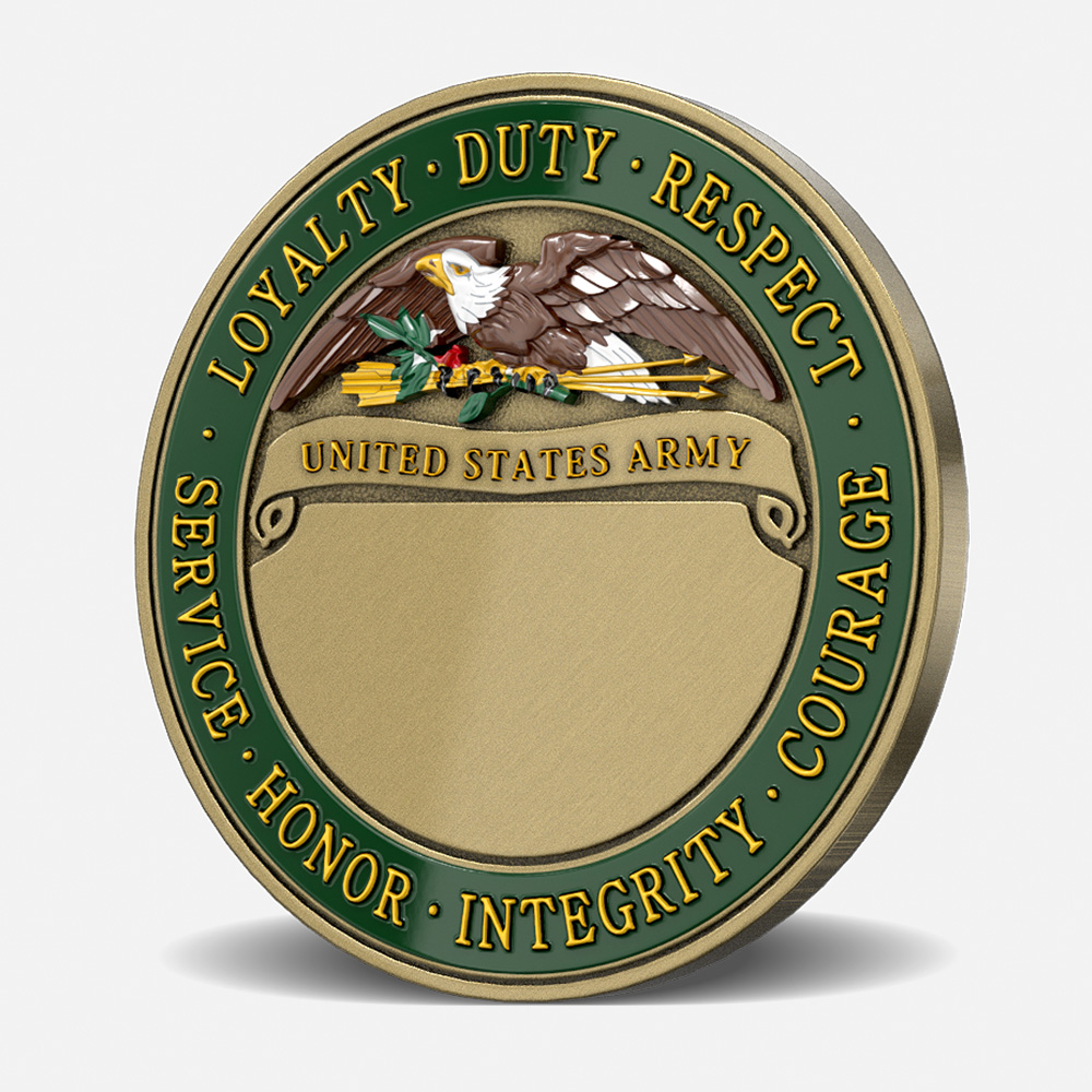 U.S. Army Colonel Challenge Coins