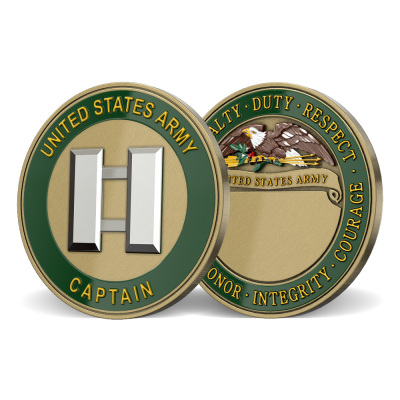 U.S. Army Captain Challenge Coins