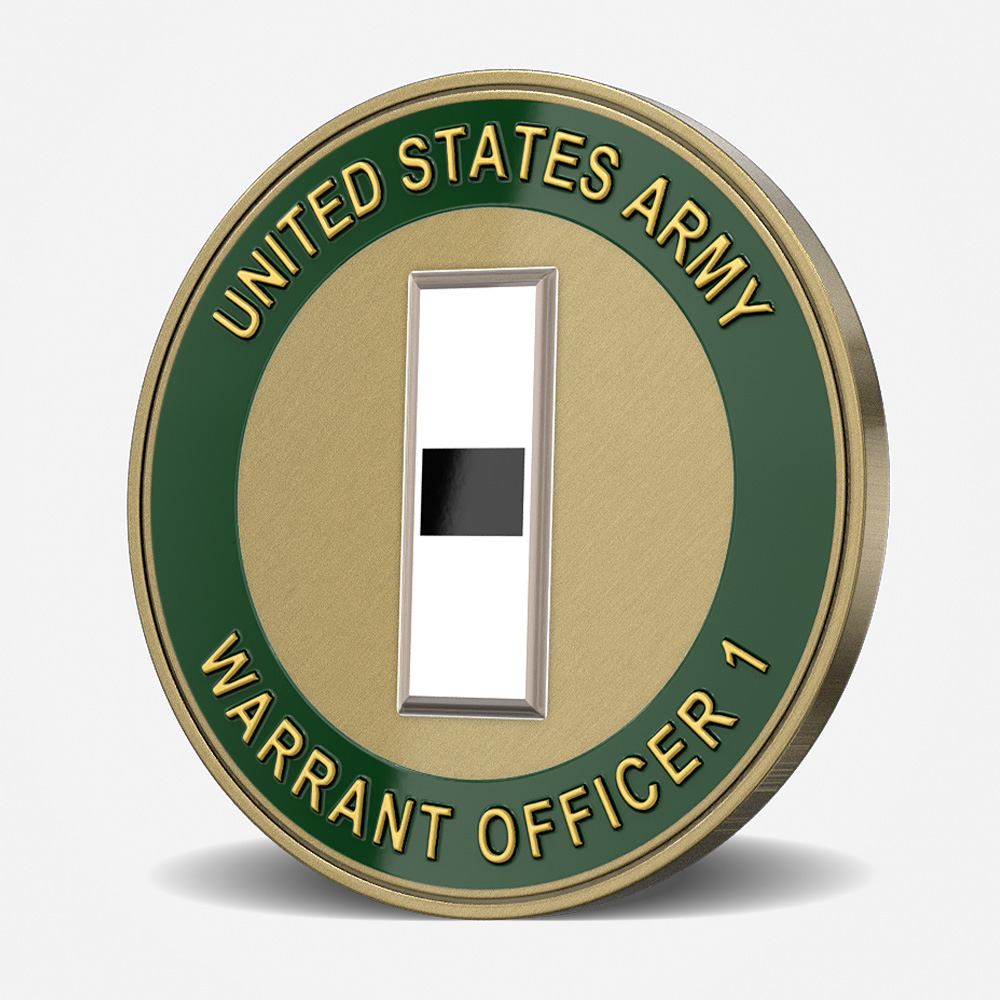 US Army Chief Warrant Officer 1 Coin