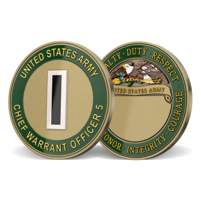 U.S. Army Chief Warrant Officer 5 Challenge Coins