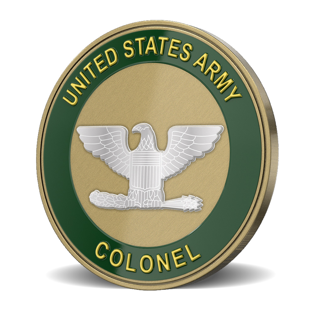 U.S. Army Colonel Challenge Coins