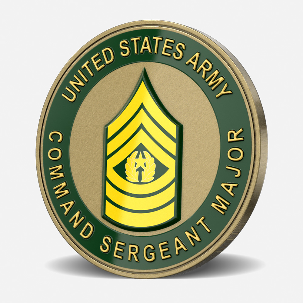 US Army Command Sergeant Major Coin