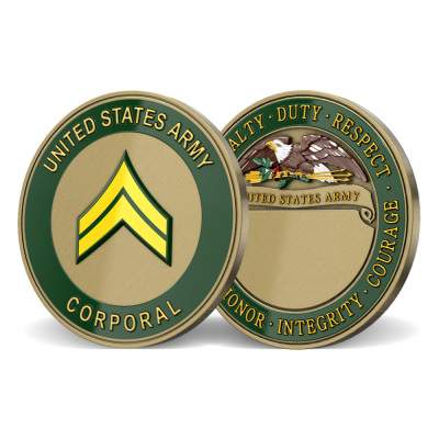 US Army Corporal Coins