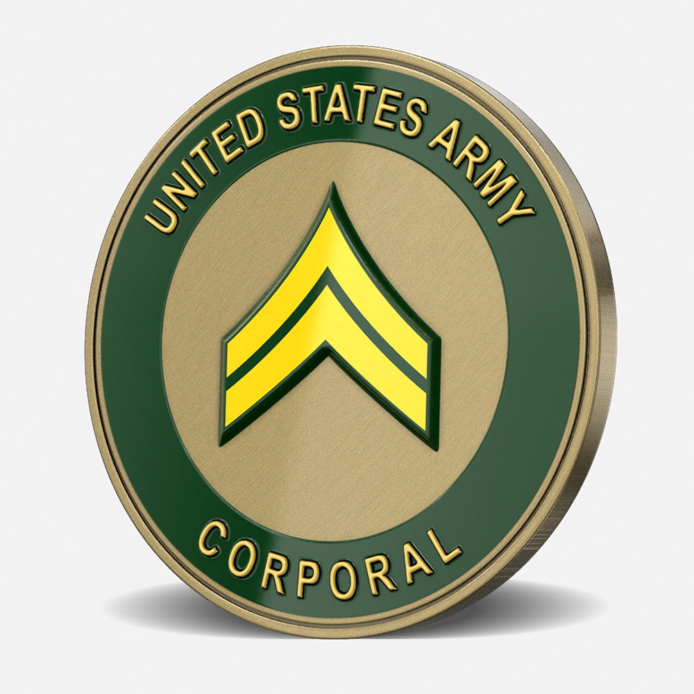 US Army Corporal Coin