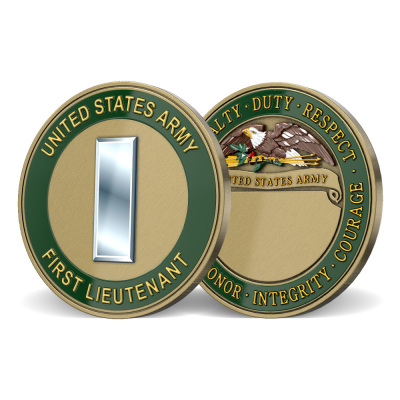 U.S. Army First Lieutenant Challenge Coins