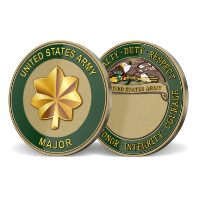 U.S. Army Major Challenge Coins