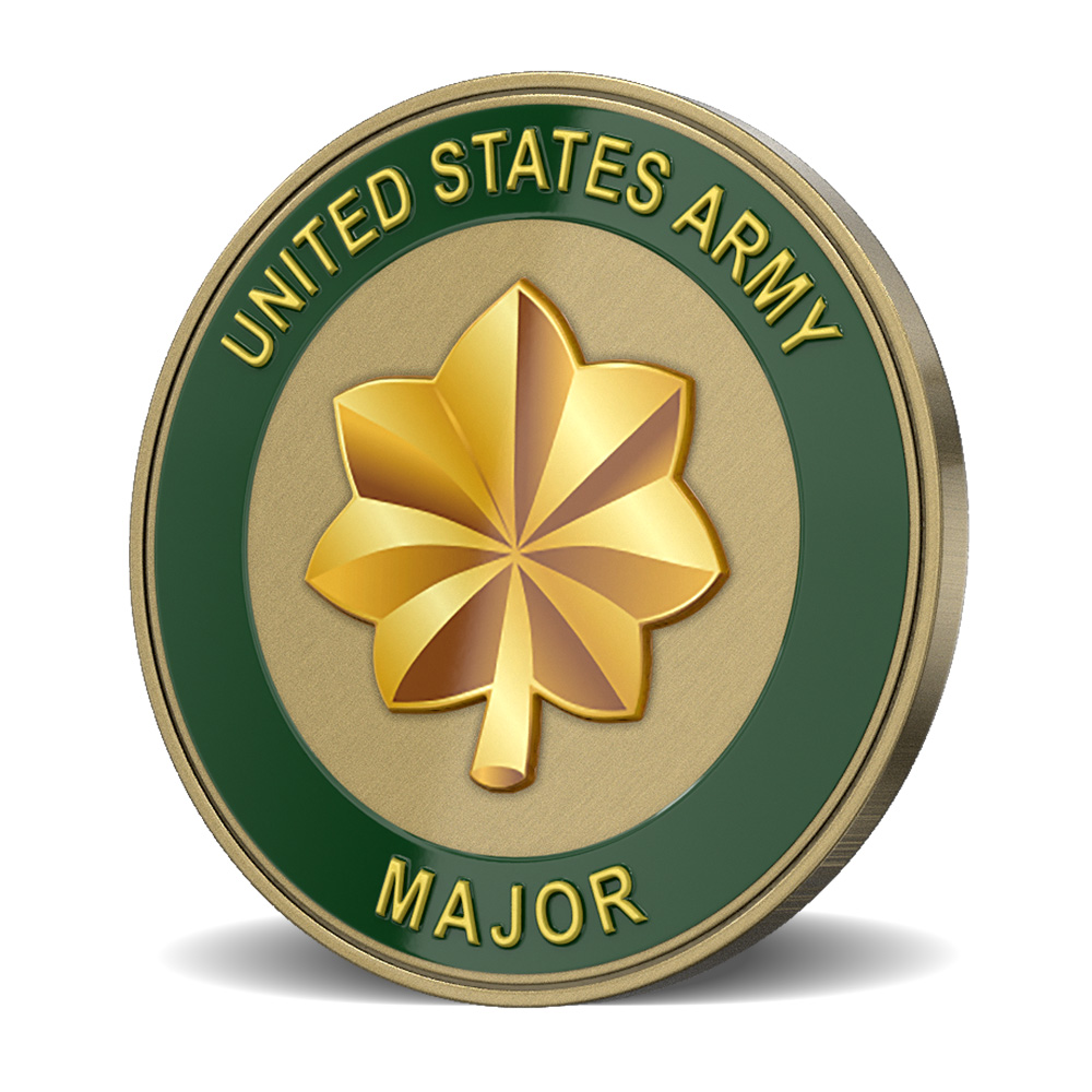 U.S. Army Major Challenge Coins