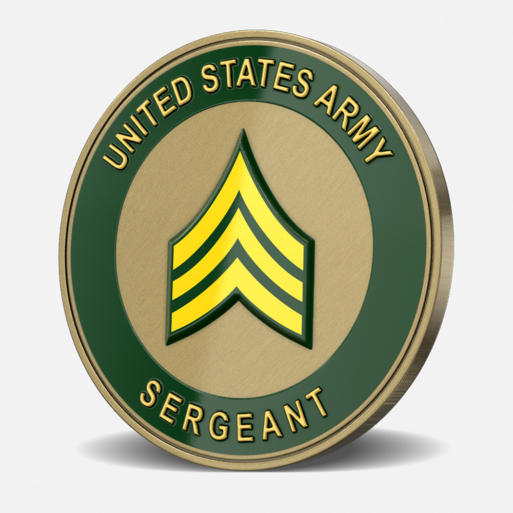 US Army Sergeant Coin