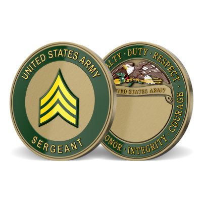 US Army Sergeant Coins