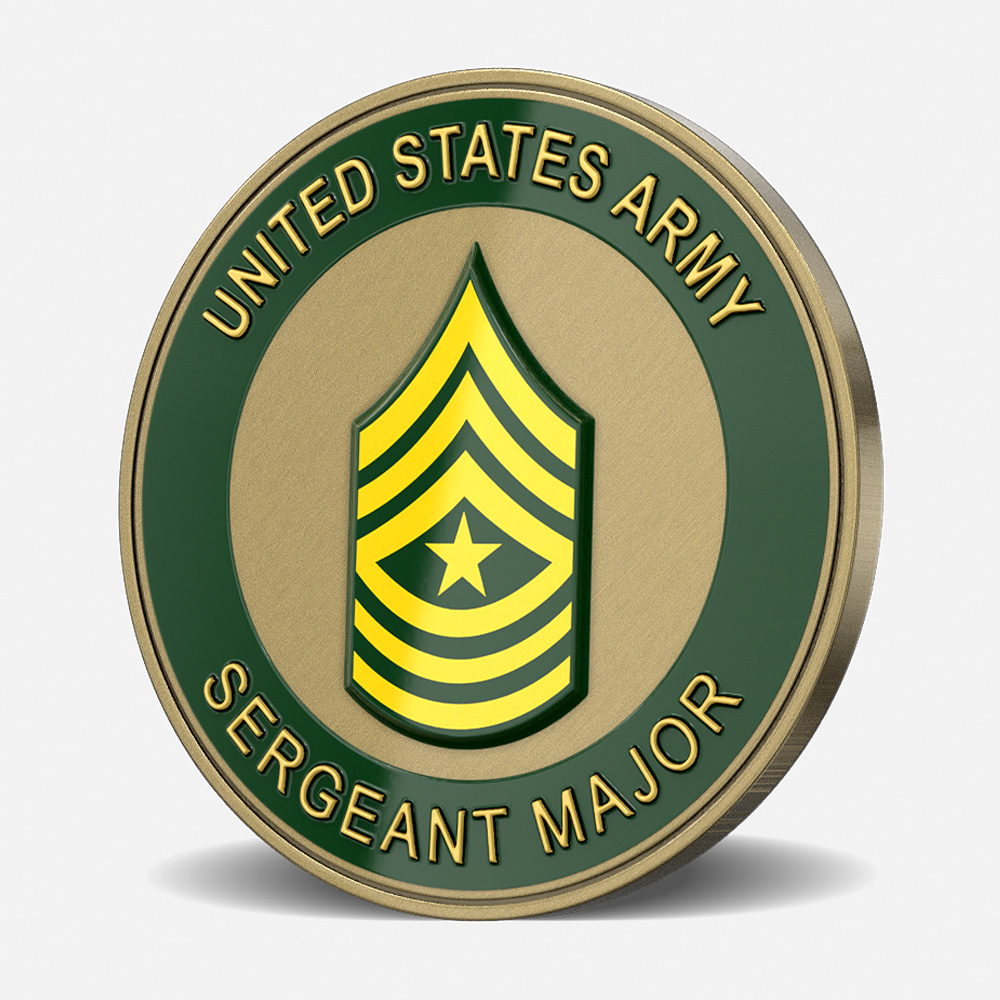 US Army Sergeant Major Coin