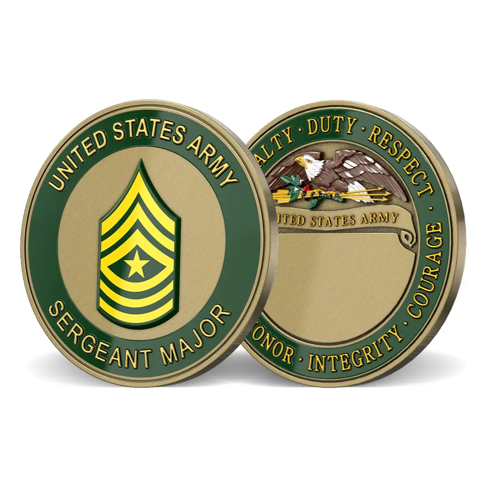 US Army Sergeant Major Coins