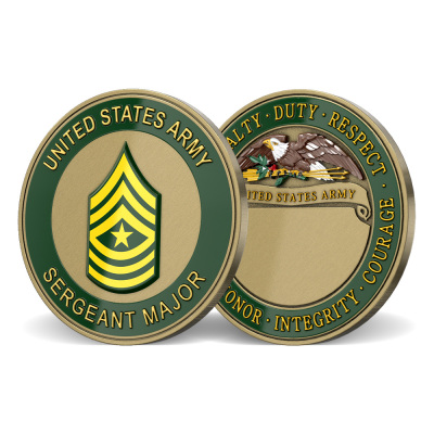 US Army Sergeant Major Coins