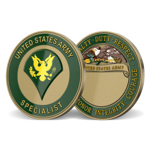 US Army Specialist Coins