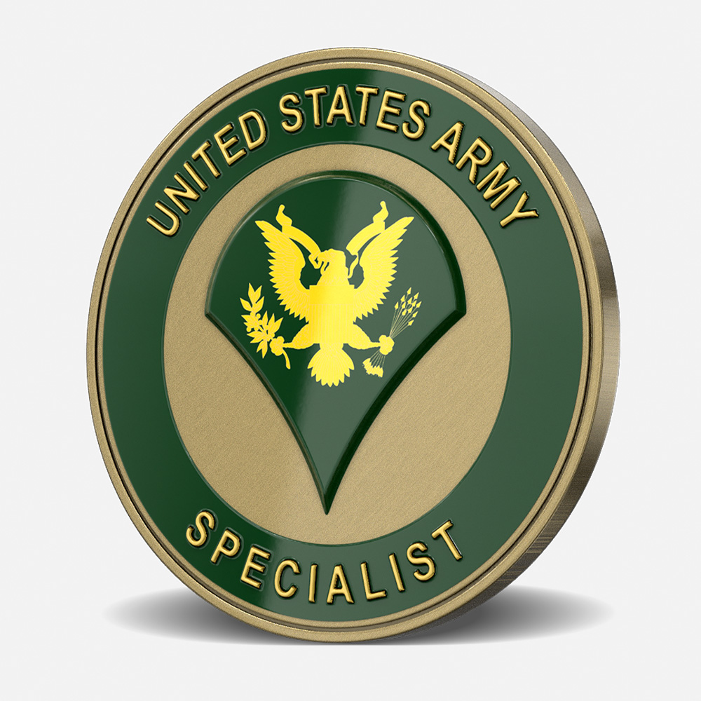 US Army Specialist Coins