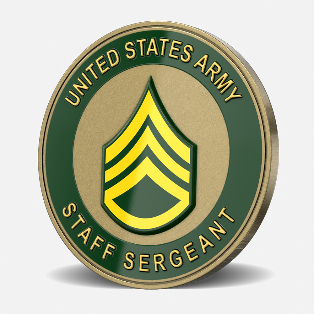 US Army Staff Sergeant Coins