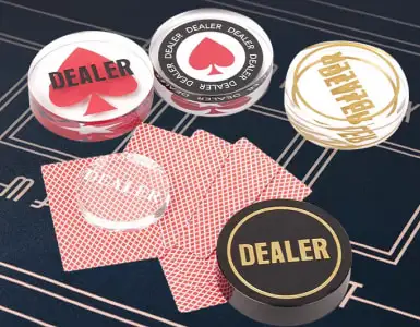 Dealer Buttons