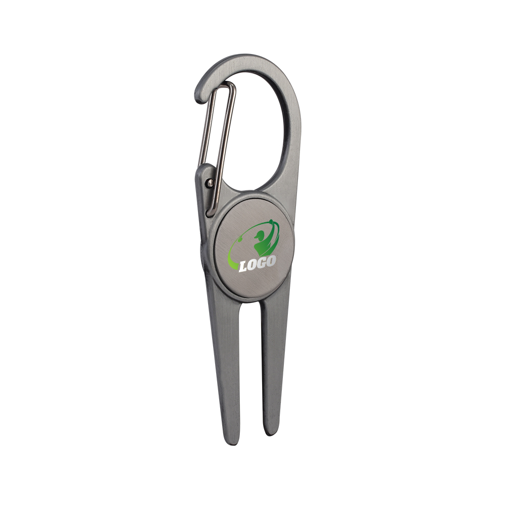 Emster Golf Divot Tool Antique Silver with Logo Emster Golf Divot Tool Antique Silver with Logo