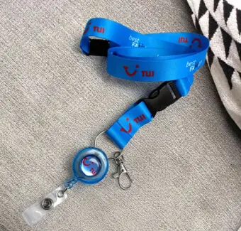 Breakaway Lanyard with Retractable Badge Reel