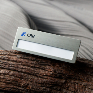 Contract Color Steel Business Name Tags