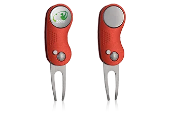 Custom Ball Marker Divot Repair Tool