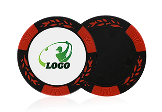 Custom Vibrant Color Golf Chip Coin