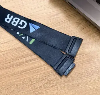 Flat Plastic Breakaway lanyards