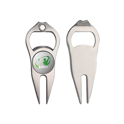 Logo Divot Tool with Bottle Opener