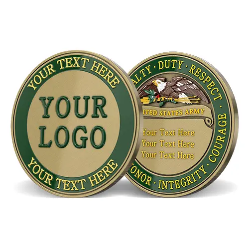 U.S. Army Chief Warrant Officer 2 Challenge Coins 