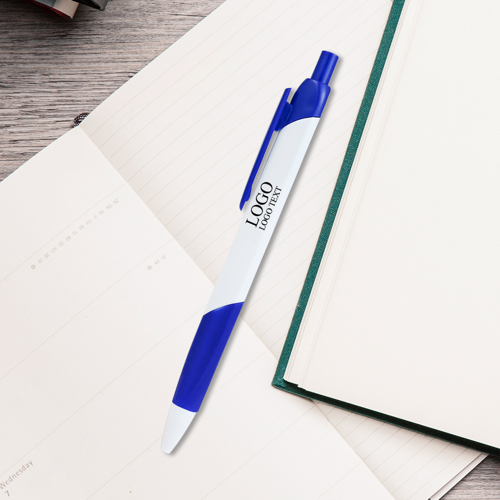 Aangepaste kleur driehoek push-action balpen