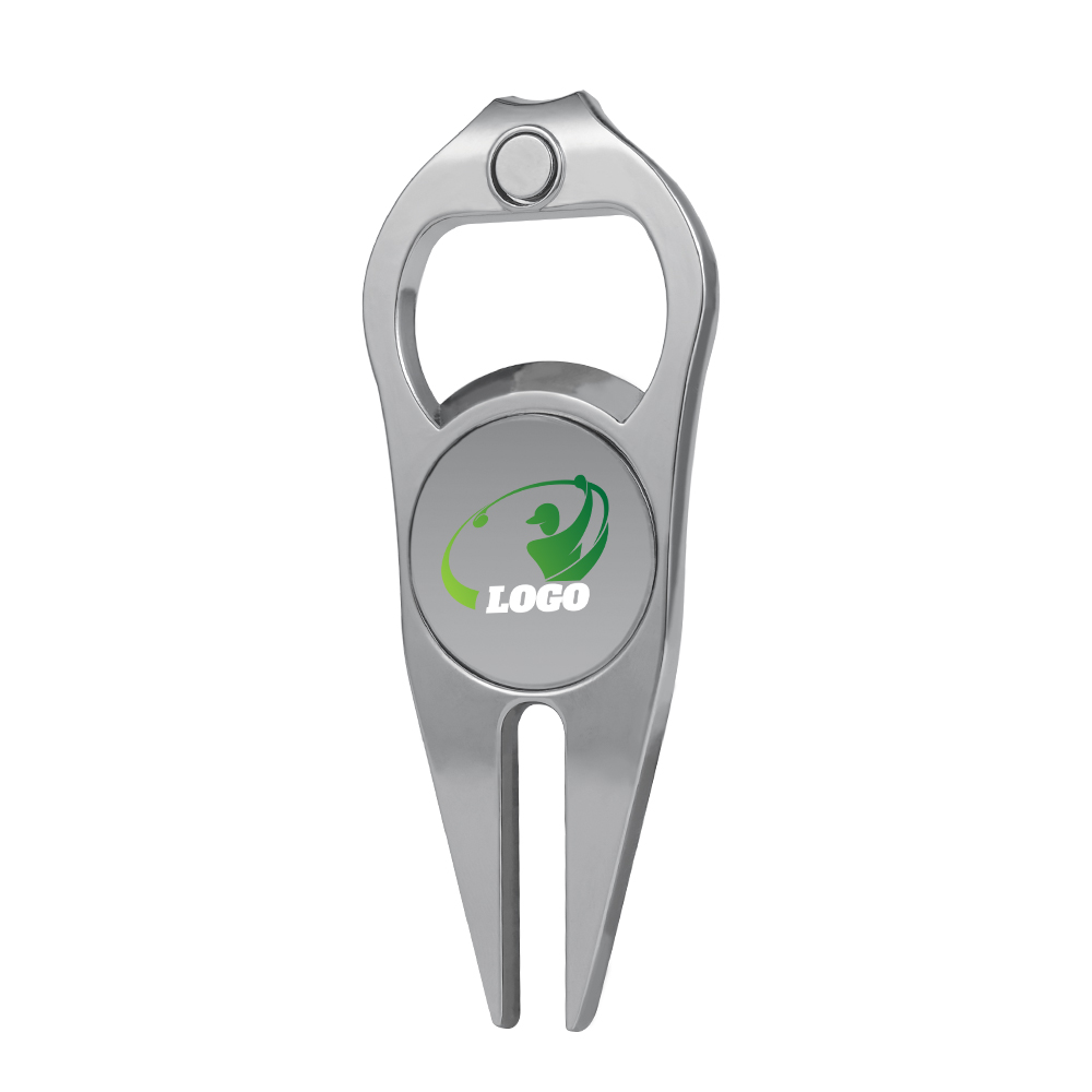 Customizable Golf Divot Tool with Ball Marker Set with Logo