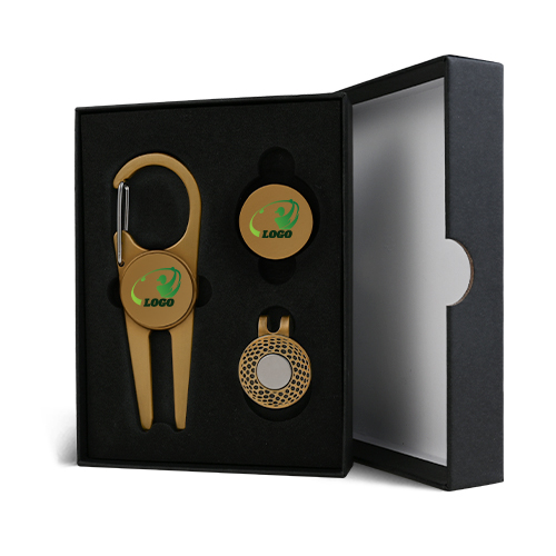 Deluxe Golf Divot Tool Set with Ball Markers