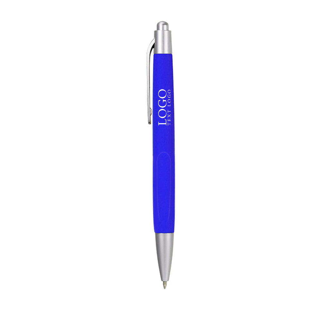 Click-It Neon Colored Medium Ballpoint Pen royal blue