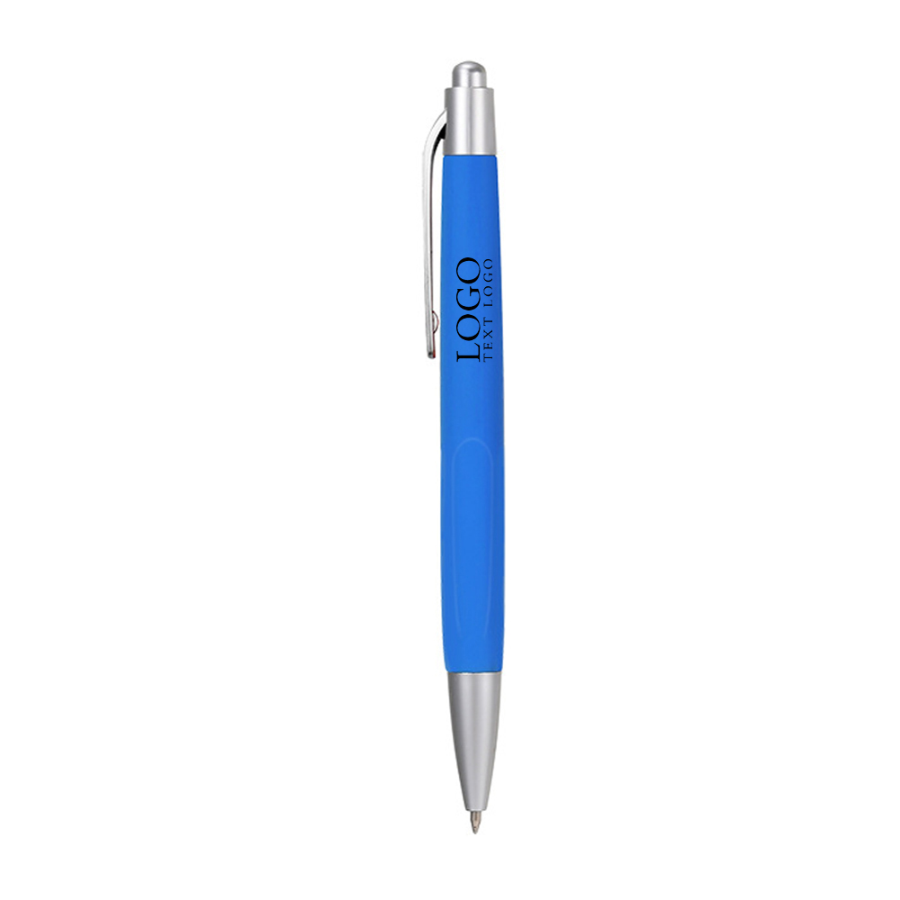 Click-It Neon Colored Medium Ballpoint Pen Blue