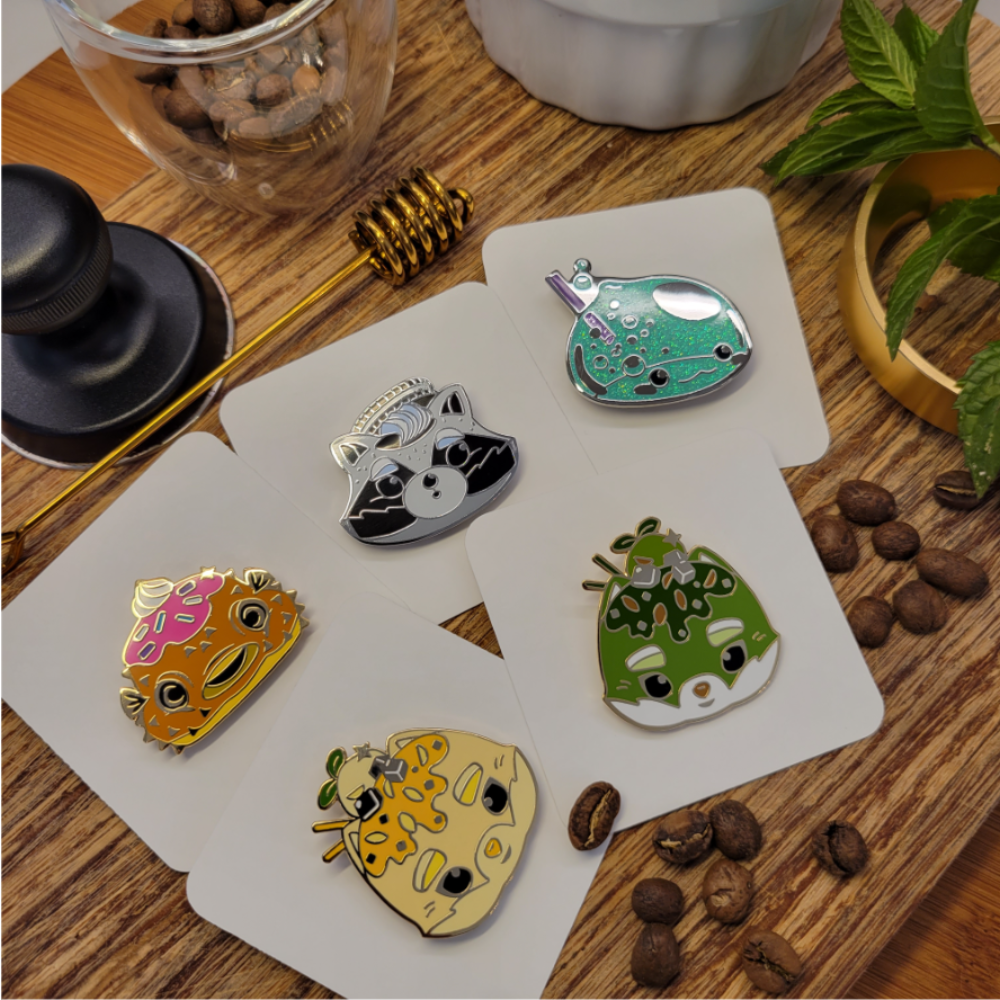 Mango Bingsu - Hard Enamel Pin