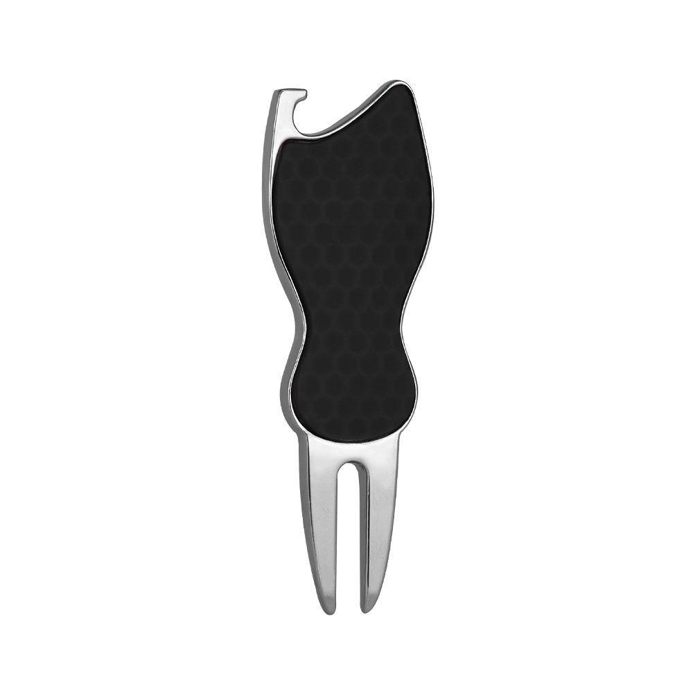 Magnetic Ball Marker and Divot Tool Gift Set Black