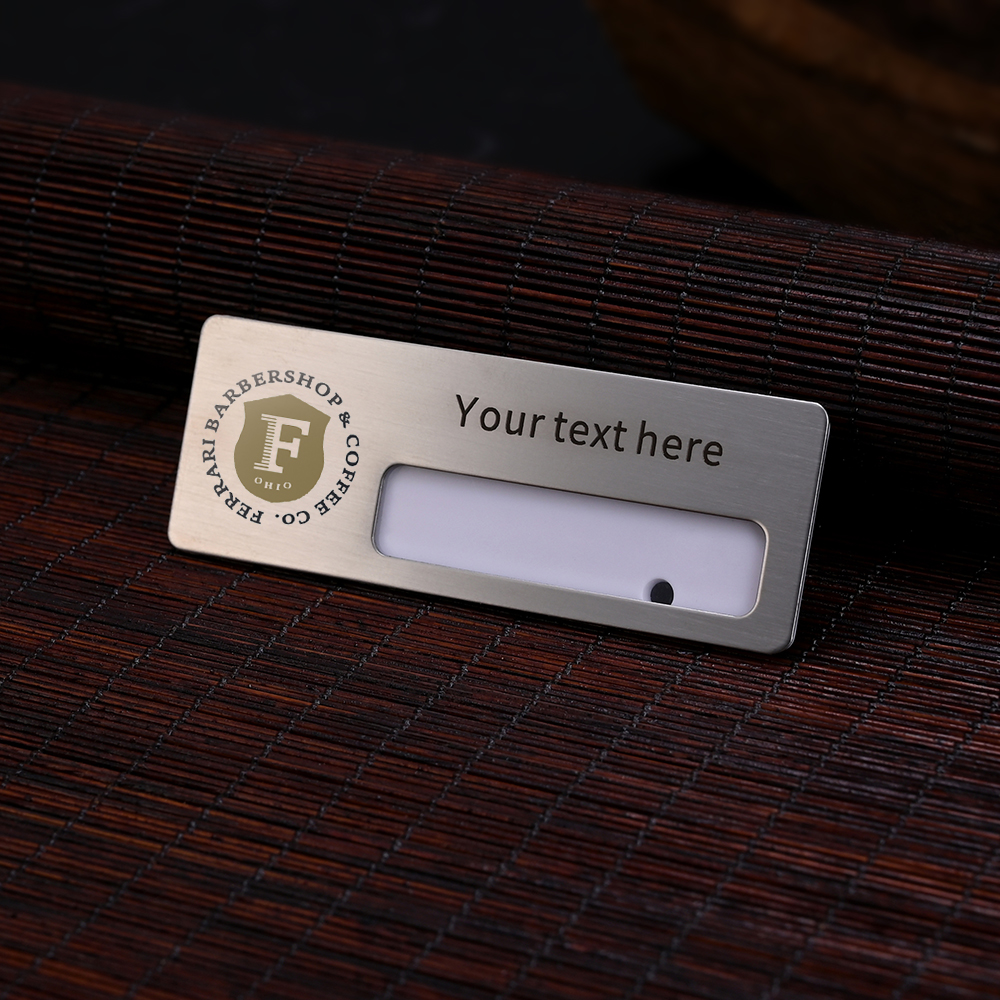 Half-groove Name Badges1