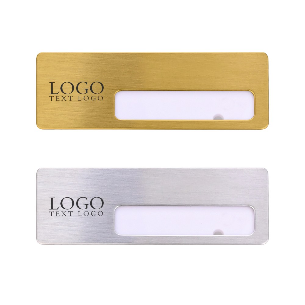 Half-groove Name Badges