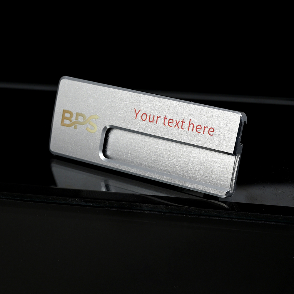 Stylish and Durable Name Badge 1