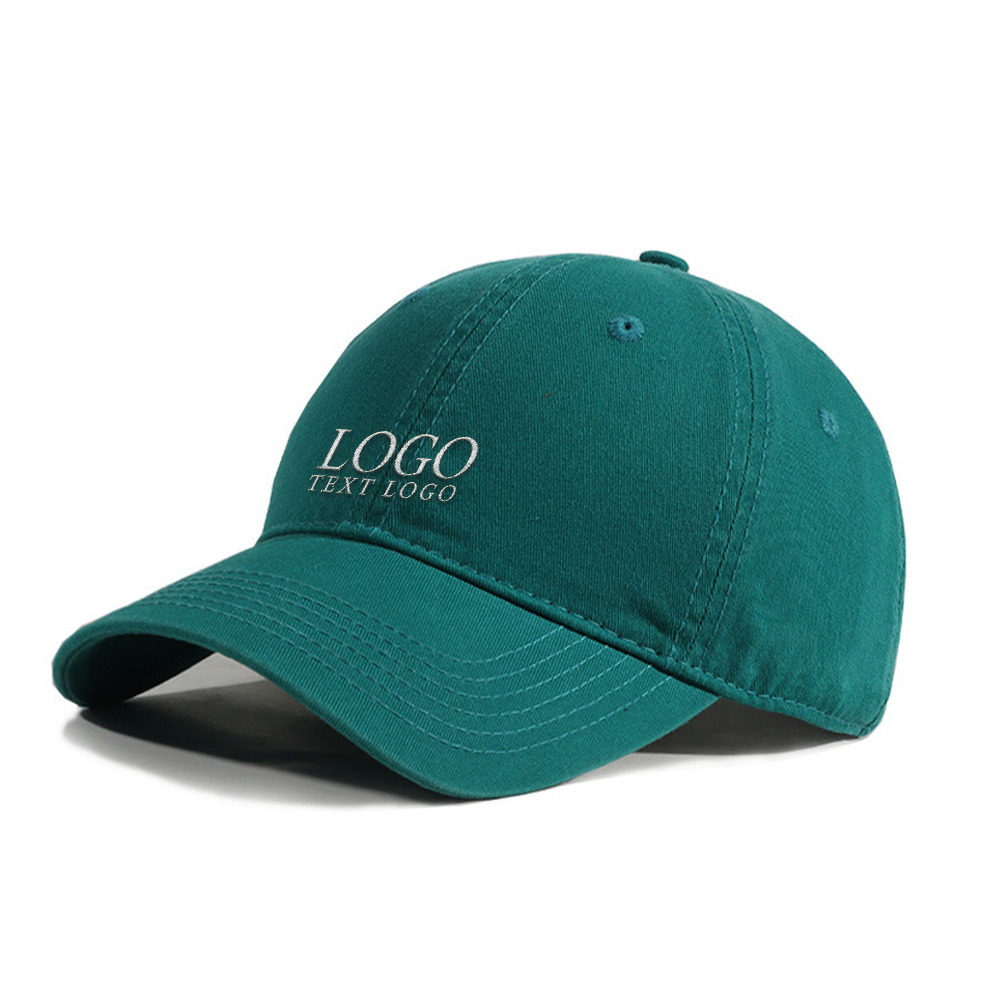 Casual Classic Custom Hat Green with Logo
