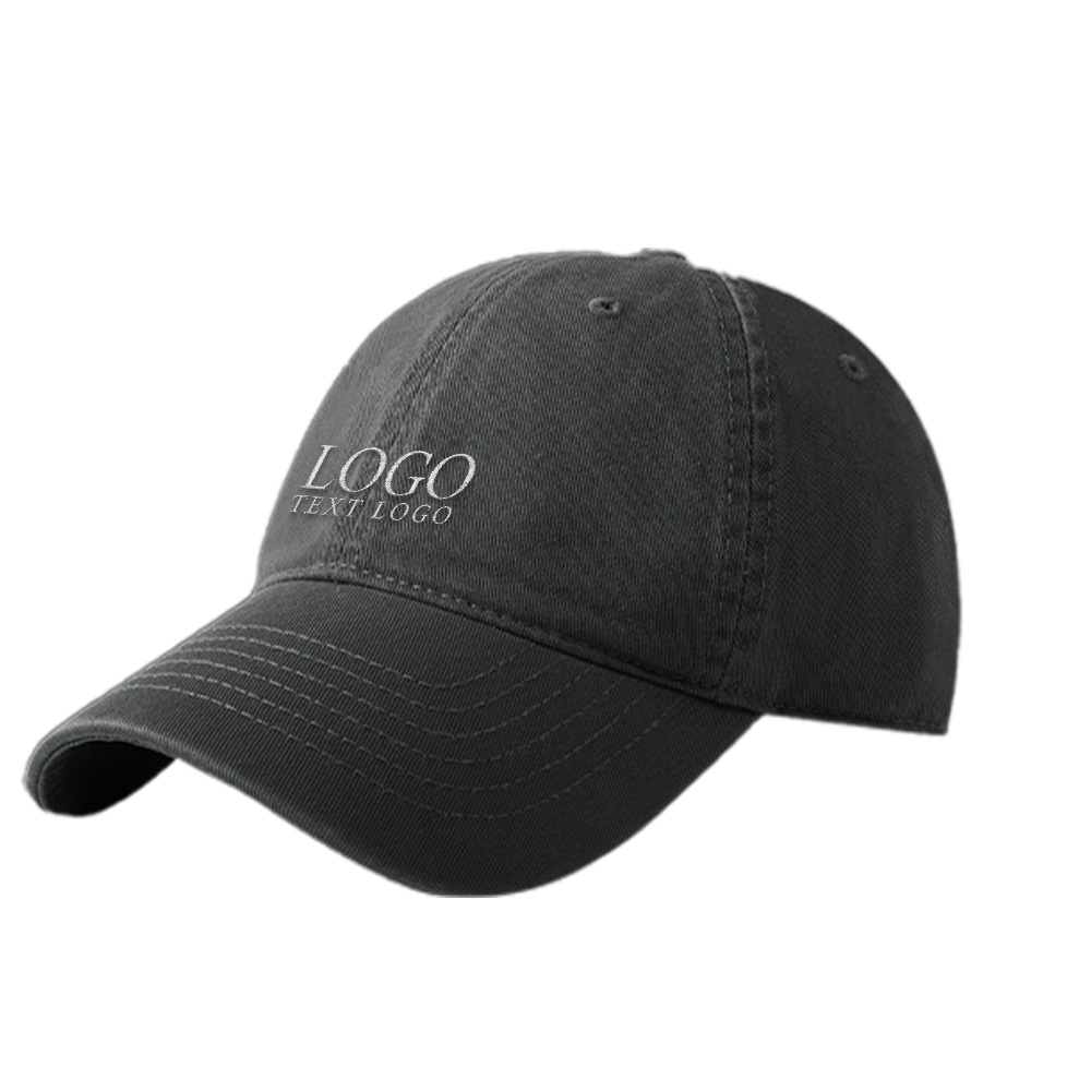 High-end Simple Custom Hat Gray with Logo