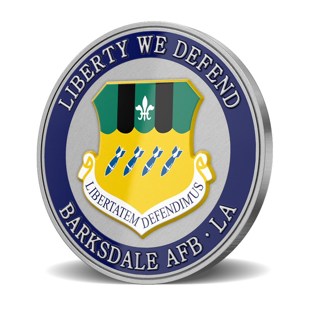 Barksdale Air Force Base Custom Challenge Coins