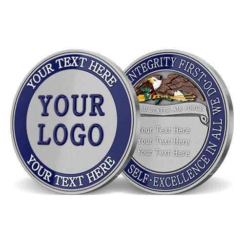 Monedas de desafío personalizadas de la base aérea de Barksdale