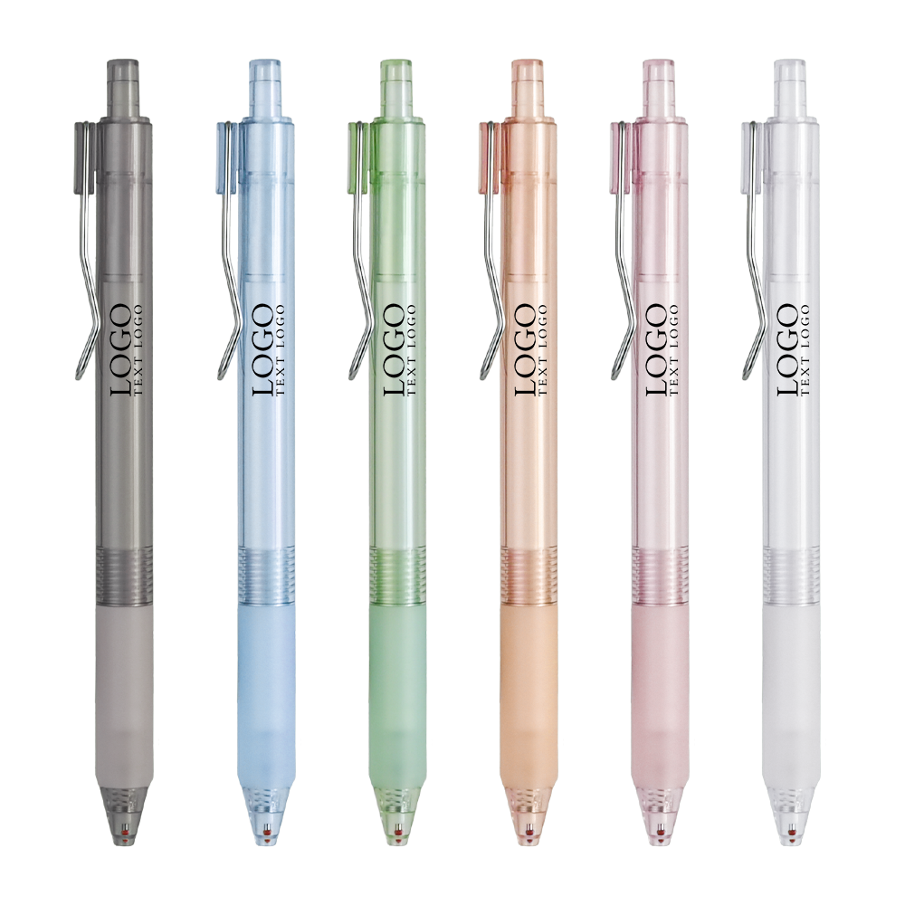 Custom Fun Gel Pens Color Diagram