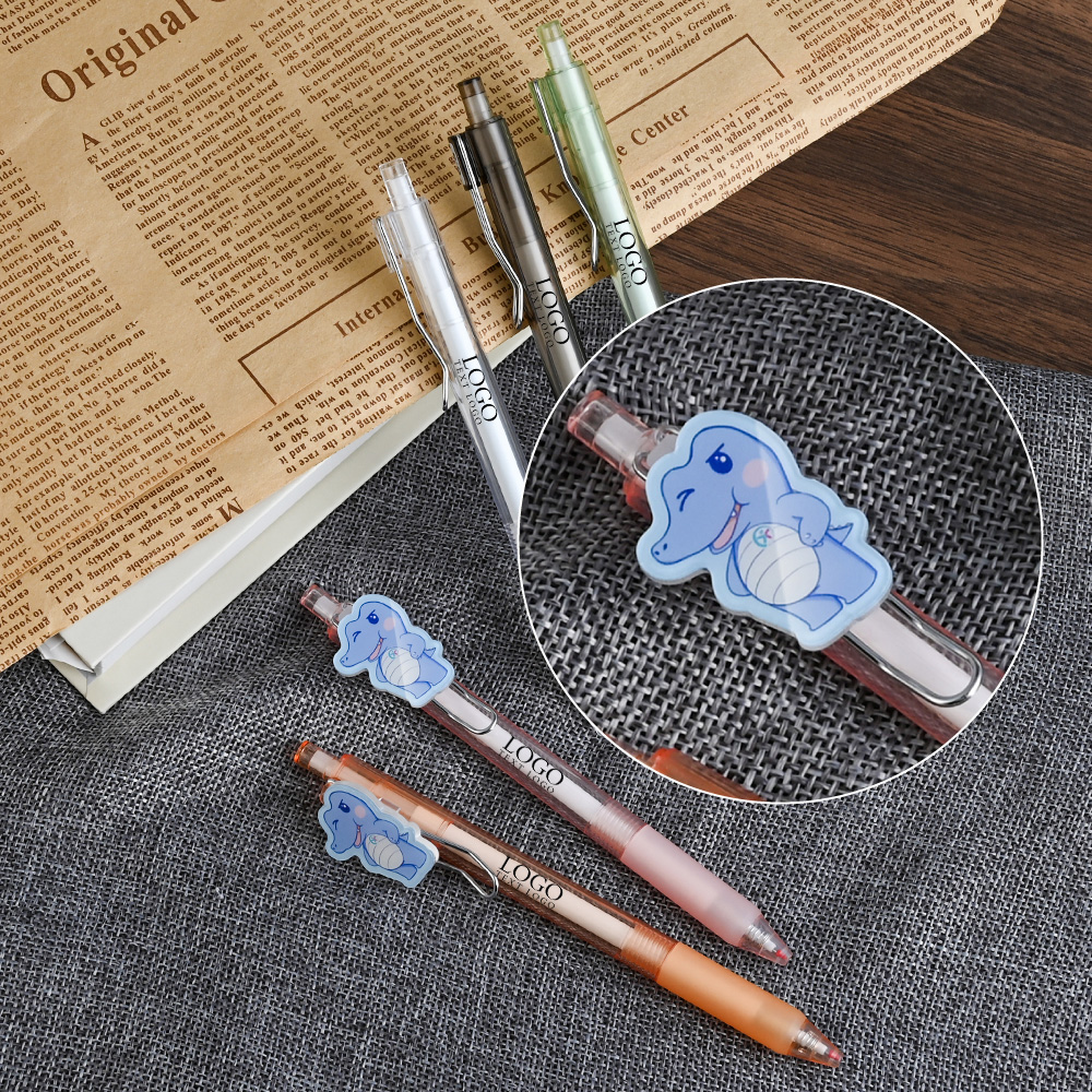 Custom Fun Gel Pens Detail Diagram